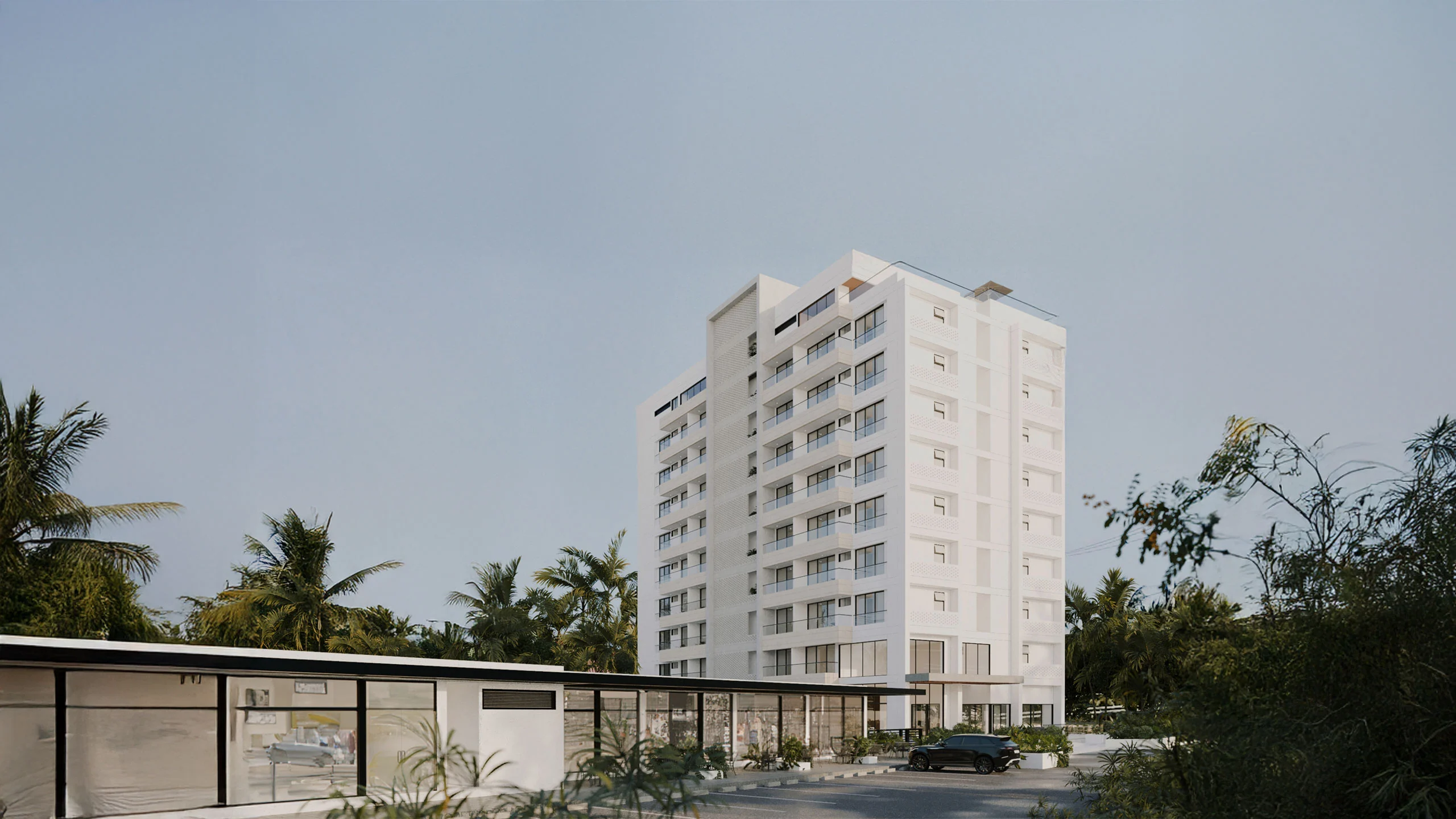 Diseño arquitectónico contemporáneo residencial Malaga